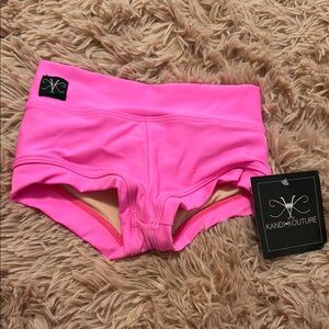 Kandi Kouture Pink Dance Shorts